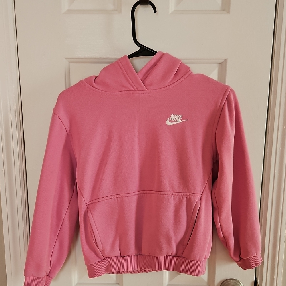 Nike Kids Pink Pullover Hoodie